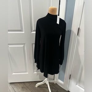 BCBGeneration Black Turtleneck Top